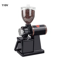 옥수수탈곡기 커피 그라인더 전기 레드블랙 사용 가능한 커피 밀 콩 그라인더 기계 커피, 110v 검정