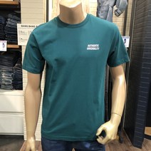 뱅뱅 면 100%소재 뒷판프린트가 포인트인 반팔티셔츠 NTH542-0