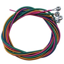 전기베이스 기타 문자열 1.2m 스틸 코어 니켈 합금 권선 4-String 세트 악기 교체 액세서리, 하나, 색깔