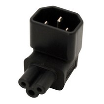 검정 10A CE 구리 IEC320 C14 ~ C5 컴퓨터 UPS PDU 전원 Rewirable 커넥터 어댑터 플러그 엘보 마운트 리셉, 01 기타_01 Black