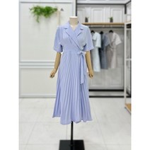 예시카 오듀 플리츠 랩 원피스 YG5OP365