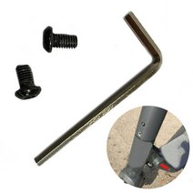 스쿠터 ninebot segway es2 es es4 전기 오리지널 스테인리스 스틸 볼트 액세서리 부품용 4x 핸들바 대 극 나사, 바닥 나사, 협력사