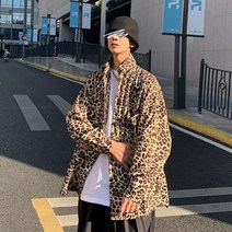 레오파드 셔츠 하늘비즈 A31 U909X992