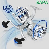 싸파 낚시릴 AL 12볼 스피닝릴 6000, 단품