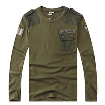 캠핑쇼우 전술용 이글에어본 라운드티셔츠긴팔 긴팔 티셔츠