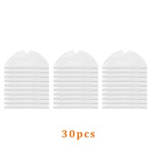 xiaomi 1C 2C 1T STYTJ01ZHM SKV4093GL Mop 2 Pro + plus dreame D9 F9 L10 Pro 진공 청소기 로봇 용 일회용 걸레 용, 30pcs, 03 30pcs