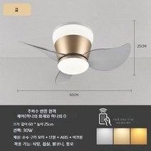 거실실링팬조명 씰링펜 안방실링팬, 황금