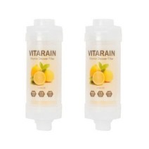 비타레인 비타민 샤워기 필터 레몬향, 10개