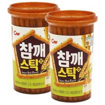 청우식품 참깨스틱 진, 85g, 2개