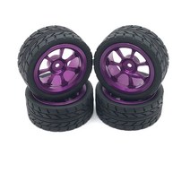 144010 144001 124016 Wltoys 124017 124019 124018 RC 자동차 부품 65mm 메탈 휠 림 하이 그립 고무 타이어