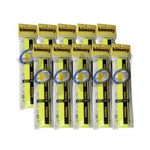 오와식스 키모니 하이소프트 스파이럴 그립 KGT105 나선형의 쿠션을 통해 미끌림방지 테니스/배드민턴 10P, 네온