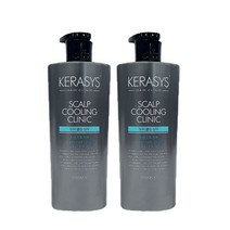 [트윈스몰] 1+1 케라시스 스칼프 두피 쿨링샴푸 600ml 지성 두피케어