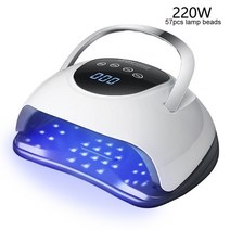 48W/80W 태양 LED 네일 램프 UV LED 램프 네일 건조기 33 PCS LED 네일 램프 경화 UV 젤 매니큐어 센서 LCD, 한개옵션1, 04 220W SUN X9MAX