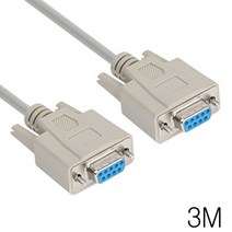 에브리데이쇼핑통신용 케이블 9핀 NULL MODEM (F F) 케이블 3M 9핀 케이블 컴퓨터케이블 9핀케이블 통신케이블+dpqmflepdl, 상품대박, 상품대박