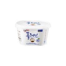 빙그레 요플레 플레인 화이트 (달지않은 요거트) 430g, 플레인 화이트 430g x 4