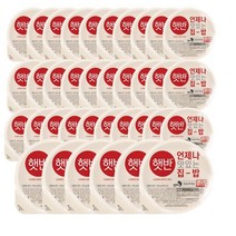 CJ햇반 210g 36개입 흰쌀밥