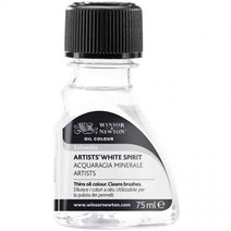 윈저앤뉴튼 화이트 스피릿 75ml/유화보조제