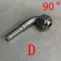 유압 피팅 메트릭 M10-M42 스레드 콘 호스 엔드 오일 파이프 커넥터 홀드 유형 튜브 고압, D bend_6MM to M12x1.5