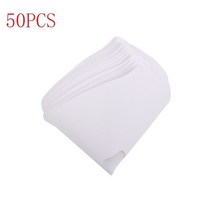 50pcs 필터 정화 컵 190 미크론 나일론 원추형 종이 100 메쉬 페인트 여과기 불순물 도매 dropshipping, 하얀