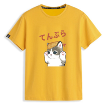 캐릭터 고양이 커플룩 상의 러블리 반팔 여름 티셔츠 캐주얼