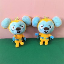 Aolaite 공장 도매 한국 DOOLY 만화 시리즈 마우스 킹 봉제 완구, 25cm