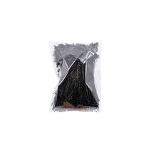 KP 블랙택끈(중)13cm(약1000개입) 라벨끈 상표끈