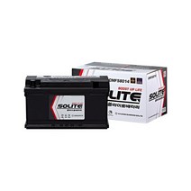 폭스바겐 티구안 쏠라이트 자동차 배터리 CMF58014 DIN80L, 없음