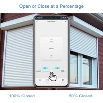 스마트 IoT 전동커튼 자동커튼 Tuya 스마트 라이프 WiFi 커튼 스위치 블라인드 용 롤러 셔터 전동 모터 Goo, 04 4 pieces