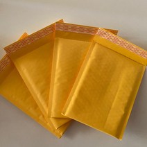 친환경 크라프트 종이 택배 봉투 뽁뽁이 에어캡 안전 고급 포장지 10개
