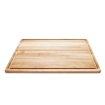 Labell 목재 도마 육류 채소 과일 및 치즈를 위한 주스 홈이 있는 캐나다 단풍나무 조각 서빙 샤퀴테리 (35.6 cm x 50.8 1.9 cm)