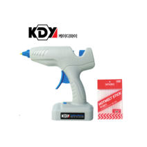 케이디와이 무선 충전식 글루건 KGG-60 60W, 1개