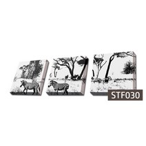 사진 한장을 액자 3개로 만든 3분할 캔버스액자, STF030
