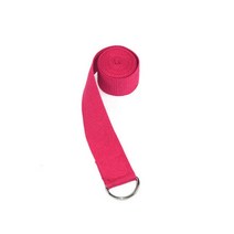 스트레치 아웃 요가 스트랩 D-링 버클 벨트 내구성 코튼 트레이닝 스포츠 피트니스 운동 허리 다리 조절 가능한, [04] 주황색