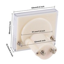 1pc 85c1 전압계 dc 5 v 10 15 20 30 50 아날로그 패널 측정기, 08 DC 0-100V