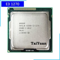 인텔 제온 e3-1270 e3 1270 3.4GHz 쿼드 코어 CPU 프로세서 8m 80w lga 1155