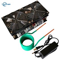 ZVS 인덕션 히터 2500W 고주파 인덕션 가열 PCB 보드 용융 금속 + 코일 + 도가니 + 펌프