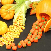 미국직구 추수감사절 2022 벌크 캔디 모둠 클래식 캔디 옥수수와 멜로우 크림 호박 소프트 센터가 딱딱한 껍질 가을 그릇 필러 각각 2 11온스 팩, 상세참조, 수량