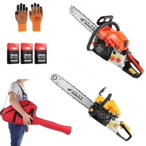 혼다 엔진톱 가솔린 20인치 레드 옐로 벌목 쉬운조작 잔고장없는, 레드 1체인세트 + 엔진톱가방