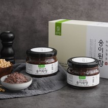 특허 받은 강원도 송이버섯 된장선물세트 (유리병) 400gx2