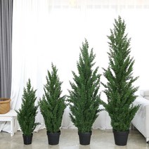 인조나무 조화화분 인조목 주니프러스 향나무 4size, 180cm