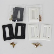 방충망 손잡이 2개 /망손잡이/샤시/샷시/방충망/부속/플라스틱/PVC/손잡이, 백색 망손잡이 (2개)