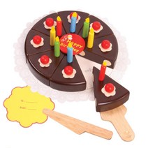 원목 생일케이크 기념일놀이 조각 나누기 분수놀이 어린이집장난감 영유아
