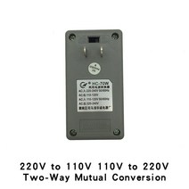 강압기 220V ~ 110V 60W 스텝 다운 전압 변환기 전력 변압기 플러그 어댑터, 01 220V_03 110V 100W