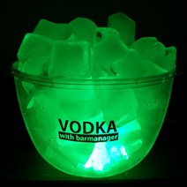 led 아이스버켓 얼음통 불나바켓 BULNA버킷, 화이트