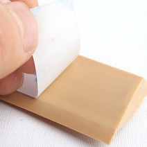 SDC몰 도어턱받침 방문 문틀 턱 문턱경사판 받침 로봇청소기문턱 높이조절 받침 가드 2개입, 1개