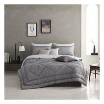 알레르망 데런2 차렵이불D 3종세트 그레이(리버서블)