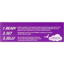 에어로플레인 젤리 퍼플 포도 85g Aeroplane Jelly Purple Grape, 1팩