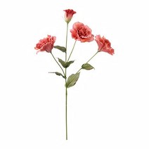 이케아 스뮈카 조화 리시안셔스 다크핑크 60cm