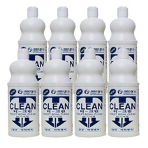 티크린 화장실세제 요석 녹물 악취제거 타일 줄눈 강력세정제 1000ml 코머스켐, 8개, 1L