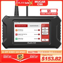 자동차키프로그램 오토키프로그램 MUCAR-CS6 전문 Obd2 스캐너 오일 EPB SAS TBA TPMS ABS 재설정 평생 무료 자동차 코드 리더 자동 진단 도구 스캔, 01 MUCAR CS6